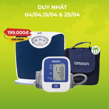Máy Đo Huyết Áp Omron HEM-8.712 Chính Hãng Đo Nhịp Tim Bảo Hành 5 Năm 906.000₫ 9