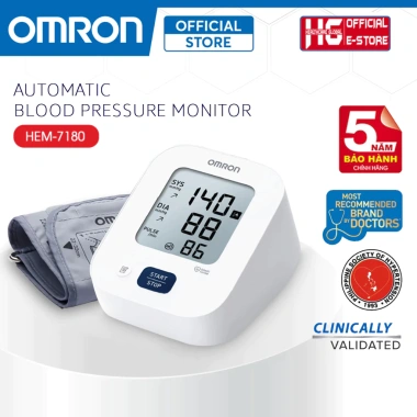 Máy Đo Huyết Áp Omron HEM-8.712 Chính Hãng Đo Nhịp Tim Bảo Hành 5 Năm 906.000₫ 10
