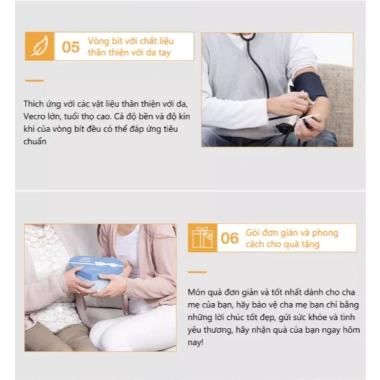 Máy Đo Huyết Áp Sinocare BA-801 Giọng Nói Tiếng Việt, Bảo Hành 3 Năm - Giá 325.000