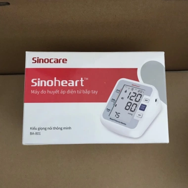 Máy đo huyết áp Sinocare Sinoheart BA-801 công nghệ Đức đo chính xác 330.000 VND
