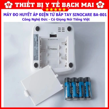 Máy Đo Huyết Áp Sinocare Sinoheart BA-801 Công Nghệ Đức Giá Rẻ 93.000₫ 7
