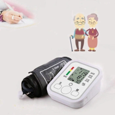 Máy đo huyết áp tại nhà HGHOME - Đo nhịp tim điện tử bắp tay, chính xác, truyền kết quả qua giọng nói, giá 100.000₫