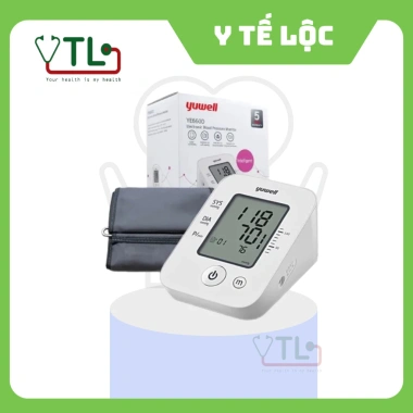 Máy đo huyết áp Yuwell YE660D - Đo chính xác, màn hình lớn, chỉ 461.000đ