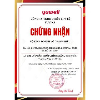 Máy đo huyết áp Yuwell YE660E giọng nói, tặng máy đo đường huyết, hàng chính hãng, 749.000 VND 2 Máy đo huyết áp Yuwell YE660E giọng nói, tặng máy đo đường huyết, hàng chính hãng, 749.000 VND 2