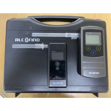 Máy đo nồng độ cồn Alcofind DA-9.000-S Plus Hàn Quốc, tặng 10 ống thổi, bảo hành 12 tháng 4