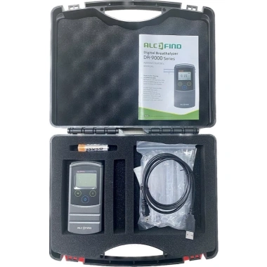 Máy đo nồng độ cồn Alcofind Hàn Quốc DA-9.000-S kèm 10 ống thổi, bảo hành 12 tháng - 12,150,000₫
