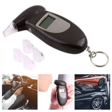 Máy đo nồng độ cồn hơi thở cầm tay nhỏ gọn - Độ chính xác cao - Giá ưu đãi 156k 5 Máy đo nồng độ cồn hơi thở cầm tay nhỏ gọn - Độ chính xác cao - Giá ưu đãi 156k 5