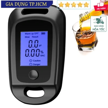 Máy đo nồng độ cồn hơi thở chuẩn, độ chính xác cao - Giá ưu đãi 885.271 VND