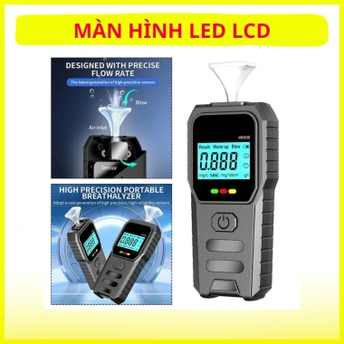 Máy đo nồng độ cồn không tiếp xúc, nhạy cao 99% ROSH, chuẩn Mỹ, bảo hành 12 tháng 5