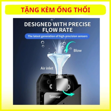 Máy đo nồng độ cồn không tiếp xúc, nhạy cao 99% ROSH, chuẩn Mỹ, bảo hành 12 tháng 6