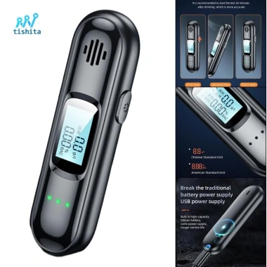 Máy đo nồng độ cồn kỹ thuật số độ chính xác cao – Kiểm tra BAC nhanh, giá 206.800₫ (giảm từ 254.364₫)