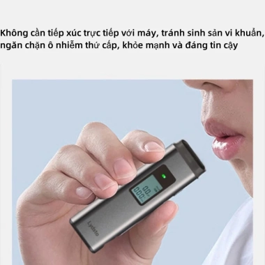 Máy đo nồng độ cồn Lydsto T1 2.024 - Thổi không và có tiếp xúc, giá 548.900đ