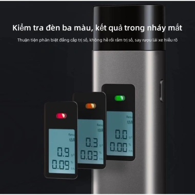Máy đo nồng độ cồn Lydsto T1 2.024 - Thổi không và có tiếp xúc, giá 548.900đ