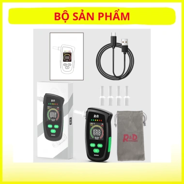 Máy đo nồng độ cồn RD - Thổi nhanh, chuẩn 99% ROHS, an toàn lái xe, bảo hành 12 tháng, giá ưu đãi 2,5 triệu 2