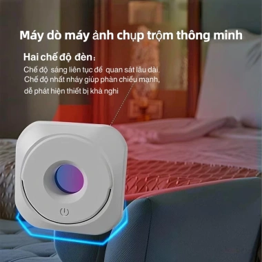 Máy dò ống kính ẩn – Chống nhìn trộm, phát hiện camera, giá chỉ 59.000₫