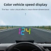 Máy đo tốc độ GPS HUD màn hình chiếu kính chắn gió, hiển thị MPH cho mọi ô tô 4