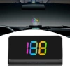 Máy đo tốc độ GPS HUD màn hình chiếu kính chắn gió, hiển thị MPH cho mọi ô tô 5