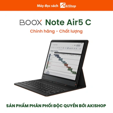 Máy đọc sách BOOX Note Air5 C 10.3 inch Màu Android 15 Pen3 Giá 18tr Kho HCM
