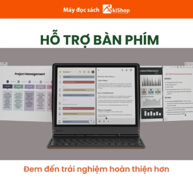 Máy đọc sách BOOX Note Air5 C 10.3 inch Màu Android 15 Pen3 Giá 18tr Kho HCM