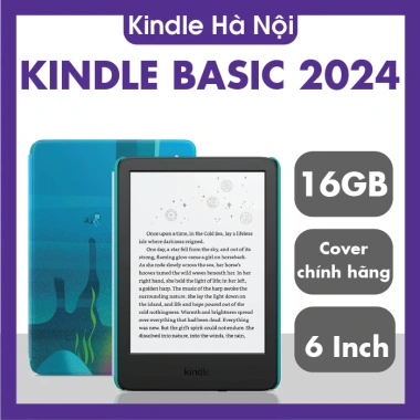 Máy đọc sách Kindle 2.024 Kids Edition 8/16GB, Freetime, Bluetooth, Audible - Giá 3.99 triệu 2