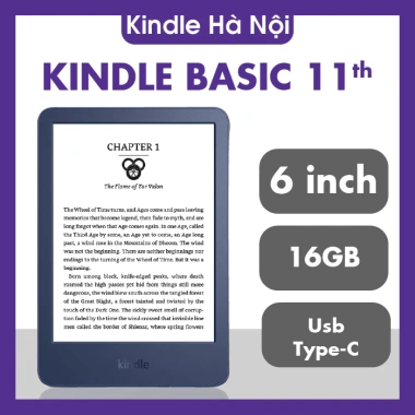 Máy đọc sách Kindle Basic 2.019 2.022 2.024 tặng bao da, ốp chống sốc giá 2.490.000₫ 5