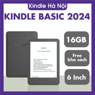 Máy đọc sách Kindle Basic 2.019 2.022 2.024 tặng bao da, ốp chống sốc giá 2.490.000₫ 7