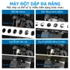 Máy đột thủy lực pin Lithium‑ion 2.200W 20T cầm tay - Đột lỗ thép góc 8mm mạnh mẽ 9