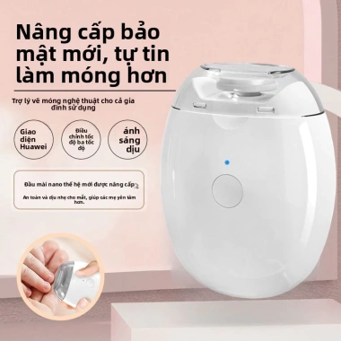 Máy Dũa Móng Điện Tự Động GlowNest 2 trong 1 - An toàn, êm ái, pin sạc, dùng cho lứa tuổi Máy Dũa Móng Điện Tự Động GlowNest 2 trong 1 - An toàn, êm ái, pin sạc, dùng cho lứa tuổi