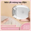 Máy Dũa Móng Điện Tự Động GlowNest 2 trong 1 - An toàn, êm ái, pin sạc, dùng cho lứa tuổi 2