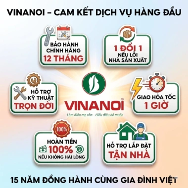Máy Đưa Võng Tự Động VINANOI VN365 Sức Đưa 80kg An Toàn Cho Mẹ Bé 307.000 VND