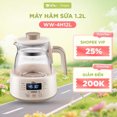 Máy Đun Nước Bear TNQ D12D1 Pha Sữa, Pha Trà, Khử Clo, Giữ Ấm, Giá 833k