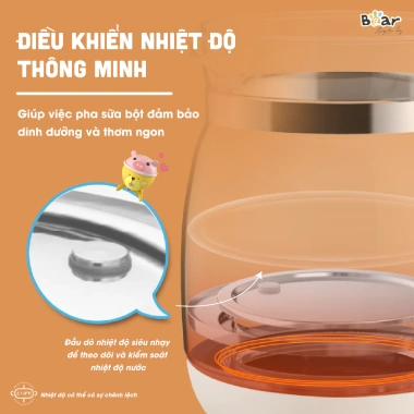 Máy Đun Nước Bear TNQ D12D1 Pha Sữa, Pha Trà, Khử Clo, Giữ Ấm, Giá 833k