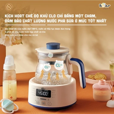 Máy Đun Nước Bear TNQ D12D1 Pha Sữa, Pha Trà, Khử Clo, Giữ Ấm, Giá 833k