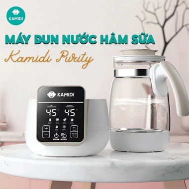 Máy Đun Nước Pha Sữa Kamidi Purity Đa Năng – Tiệt Trùng Bình Sữa, Giá 950.000đ 2