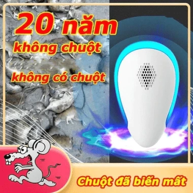 Máy Đuổi Chuột Siêu Âm Cao Cấp – Hiệu Quả, An Toàn Cho Gia Đình & Thú Cưng, 147.937₫ 10 Máy Đuổi Chuột Siêu Âm Cao Cấp – Hiệu Quả, An Toàn Cho Gia Đình & Thú Cưng, 147.937₫ 10