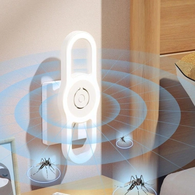Máy đuổi muỗi siêu âm ZYJC USB độ ồn thấp, diệt muỗi di động, an toàn mùa hè
