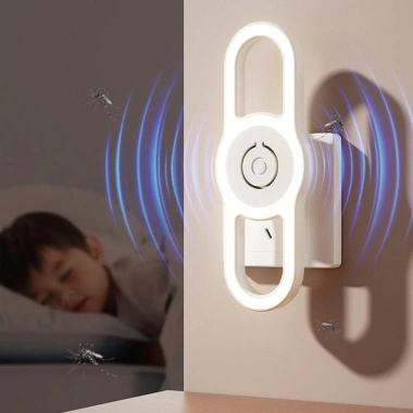 Máy đuổi muỗi siêu âm ZYJC USB độ ồn thấp, diệt muỗi di động, an toàn mùa hè