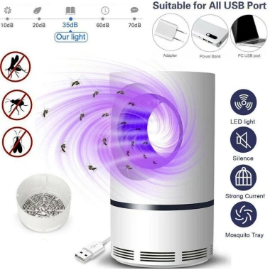 Máy đuổi muỗi USB thông minh, diệt côn trùng cho gia đình, giá chỉ 50.000đ