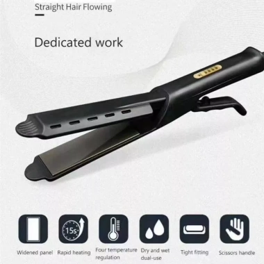 Máy duỗi tóc thẳng & xoăn kép gốm Tourmaline Ionic - Nóng nhanh cho tóc ướt & khô, chỉ 196.900₫ 6