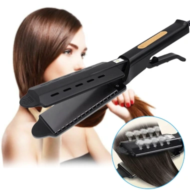 Máy duỗi tóc thẳng & xoăn kép gốm Tourmaline Ionic - Nóng nhanh cho tóc ướt & khô, chỉ 196.900₫ 7