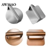 Máy ép bánh mì kẹp thịt thép không gỉ, nghiền thịt, chống dính, cho gia đình & BBQ 3