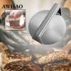 Máy ép bánh mì kẹp thịt thép không gỉ, nghiền thịt, chống dính, cho gia đình & BBQ 6