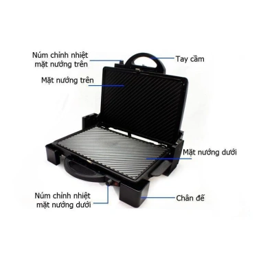 Máy ép bánh mì Tiross TS965 cao cấp - Chính hãng, bảo hành 12 tháng, giá ưu đãi 1,250,000 VND