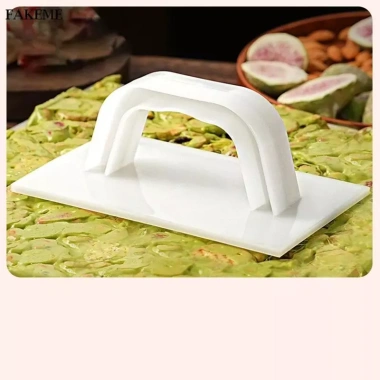 Máy ép bánh Tấm Nougat + Dụng cụ ép thịt nhựa Flattener Burger Patty Maker - Giá 72.600₫ 5