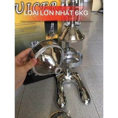 Máy ép cam 6Kg inox JUICER - Máy ép trái cây 304 chất lượng cao, giảm giá 22%