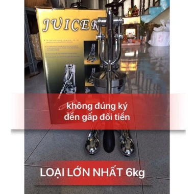 Máy ép cam inox bằng tay 6kg - Siêu mạnh, chính hãng, giá chỉ 750.000đ