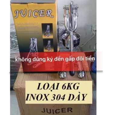 Máy ép cam inox bằng tay 6kg - Siêu mạnh, chính hãng, giá chỉ 750.000đ 3 Máy ép cam inox bằng tay 6kg - Siêu mạnh, chính hãng, giá chỉ 750.000đ 3