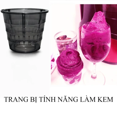 Máy ép chậm 150W - ép trái cây, làm kem, bảo hành 2 năm, giảm giá 1.749.000₫