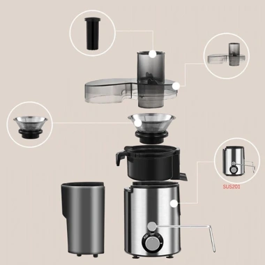 Máy ép chậm 250W ép trái cây, rau củ kiệt nước - Giá chỉ 686.000₫ giảm mạnh 6