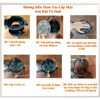 Máy ép chậm 250W ép trái cây, rau củ kiệt nước - Giá chỉ 686.000₫ giảm mạnh 9